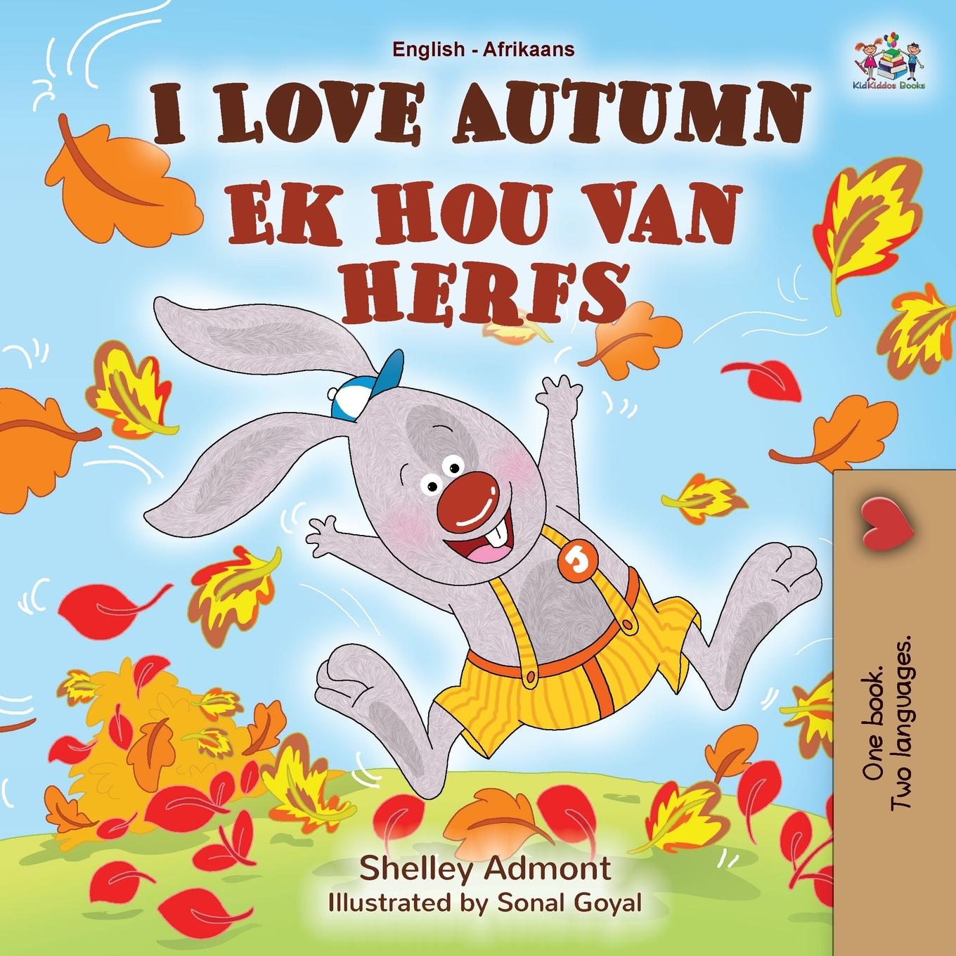 Vorderes Coverbild I Love Autumn (English Afrikaans Bilingual Book for Kids)