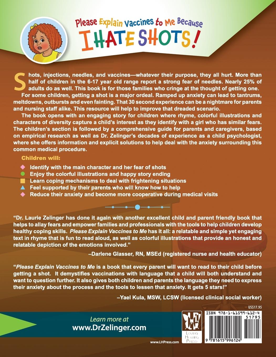 Rückseitencover Please Explain Vaccines to Me
