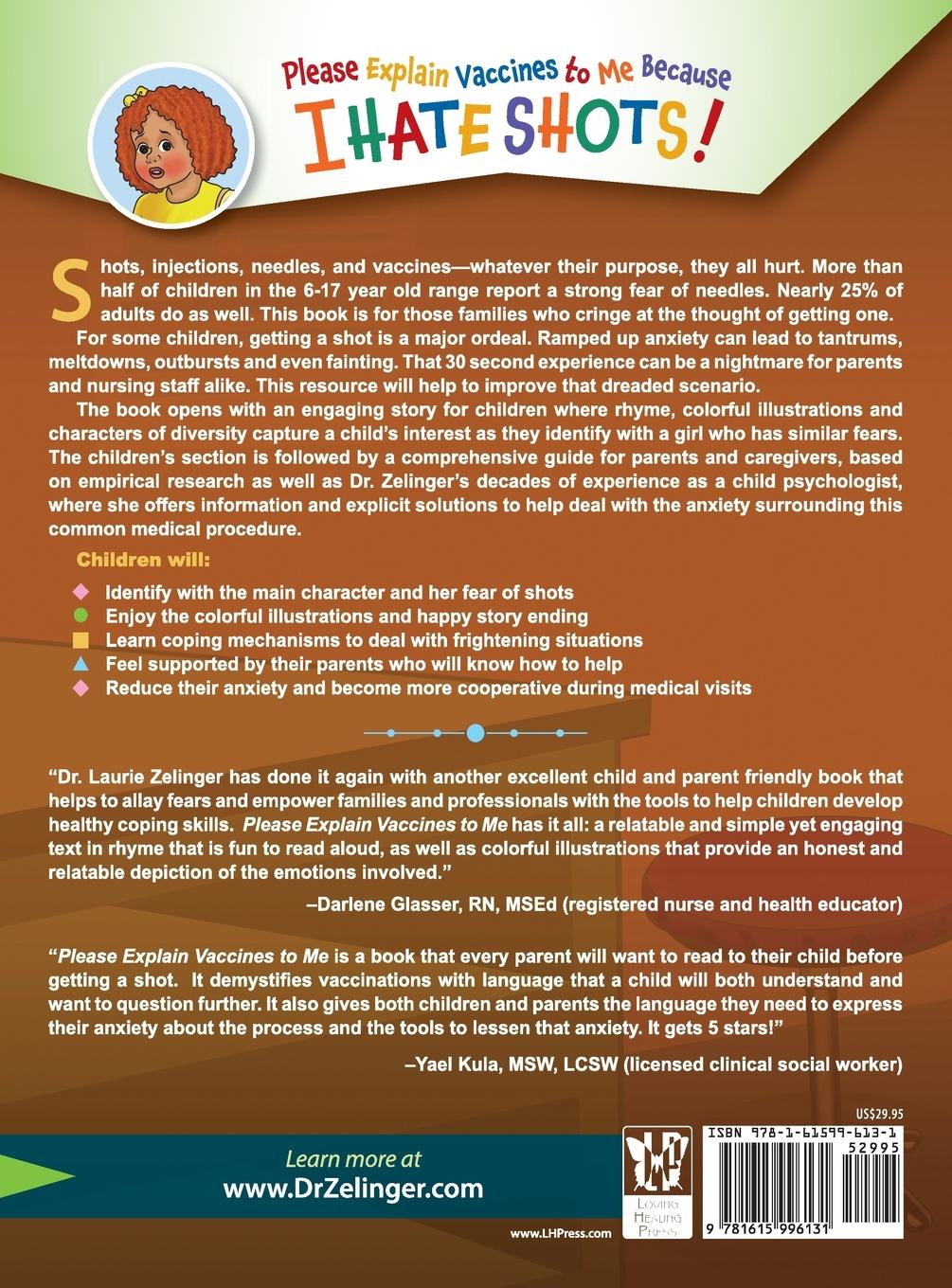 Rückseitencover Please Explain Vaccines to Me