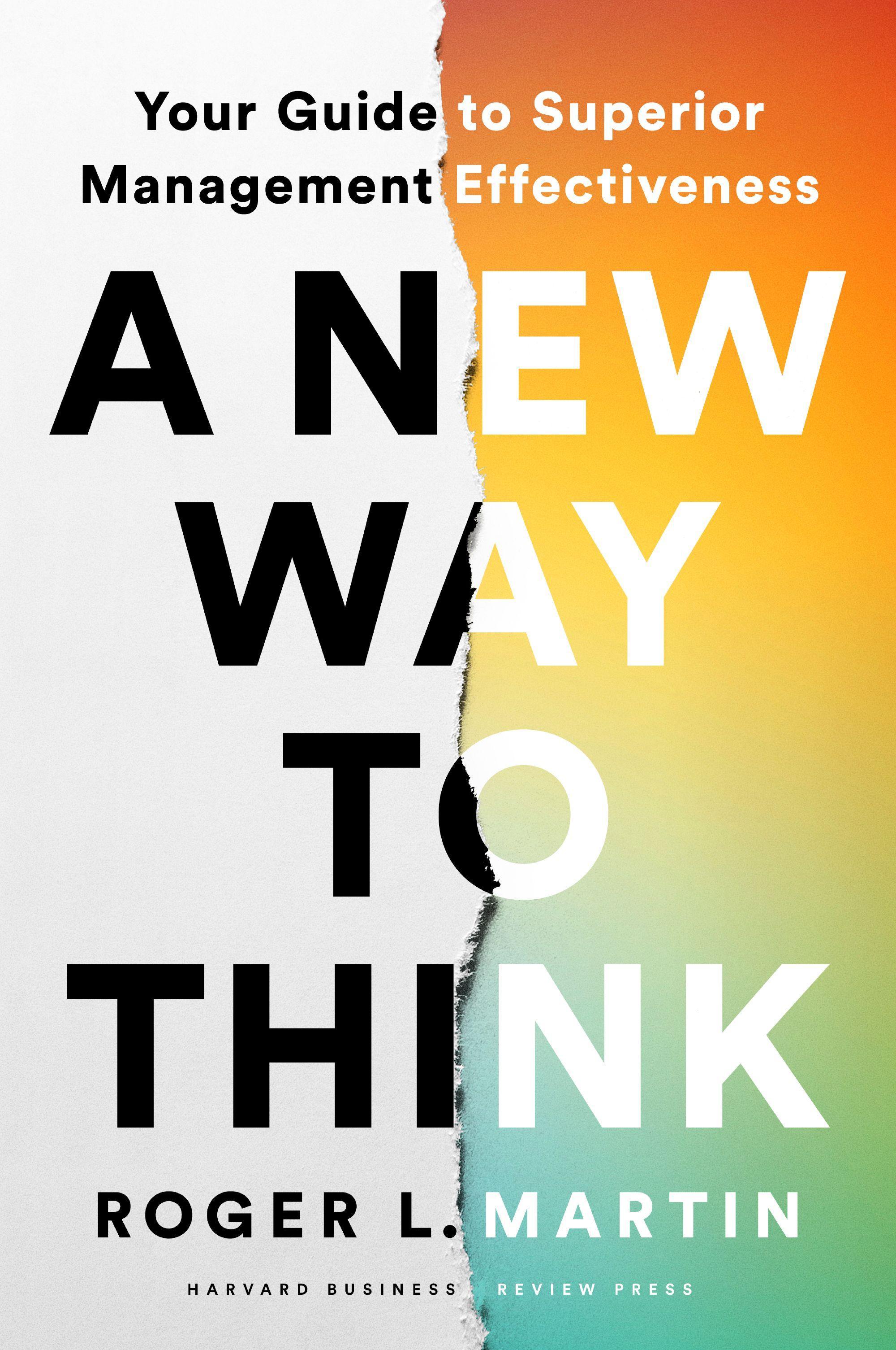 Vorderes Coverbild A New Way to Think