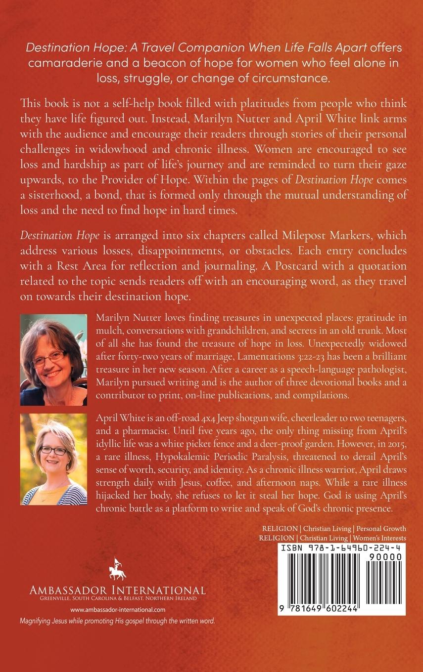 Rückseitencover Destination Hope