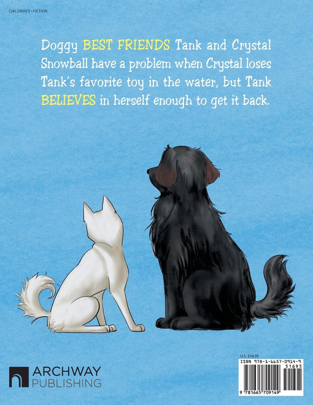 Rückseitencover The First Adventure of Tank & Crystal Snowball