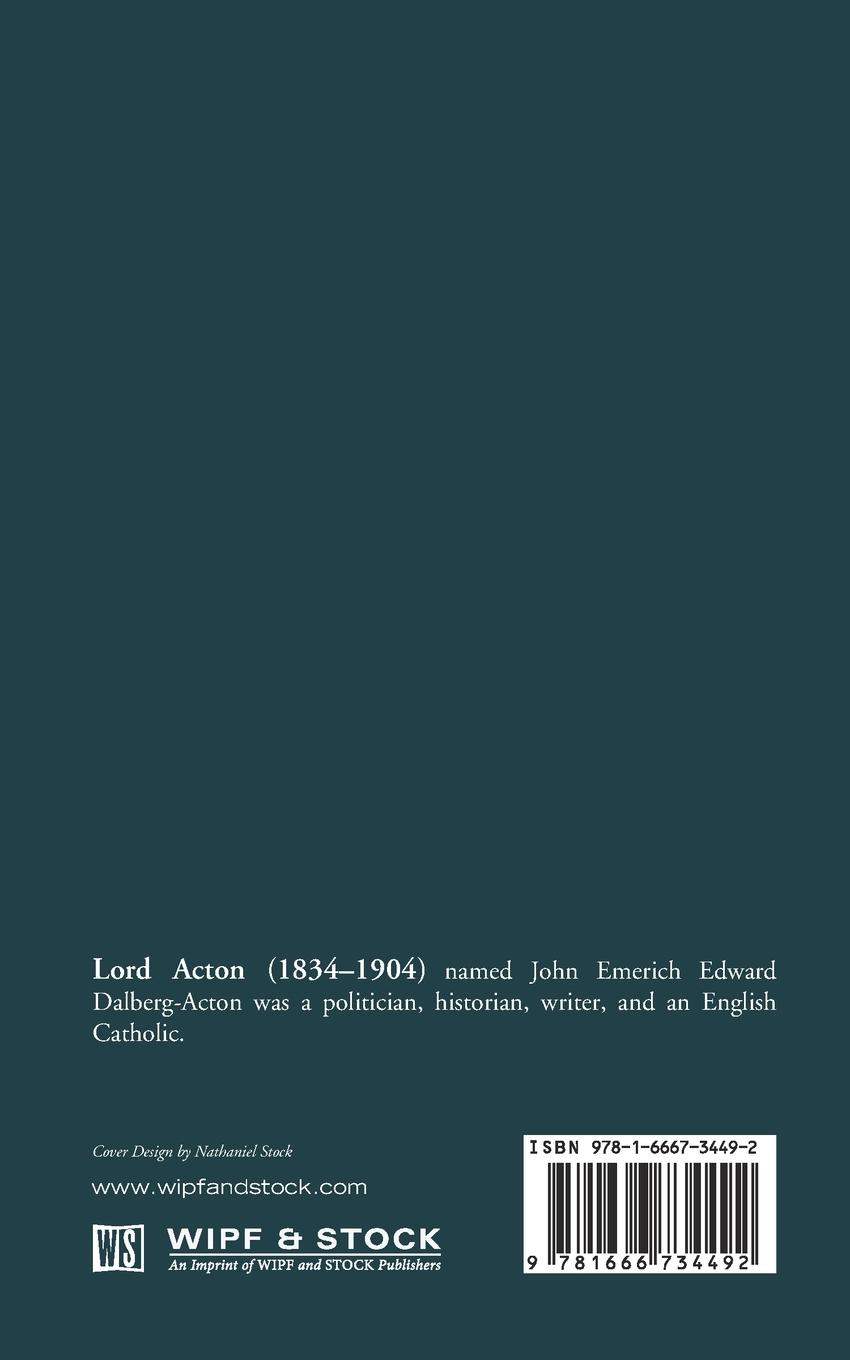 Rückseitencover A Lecture on the Study of History