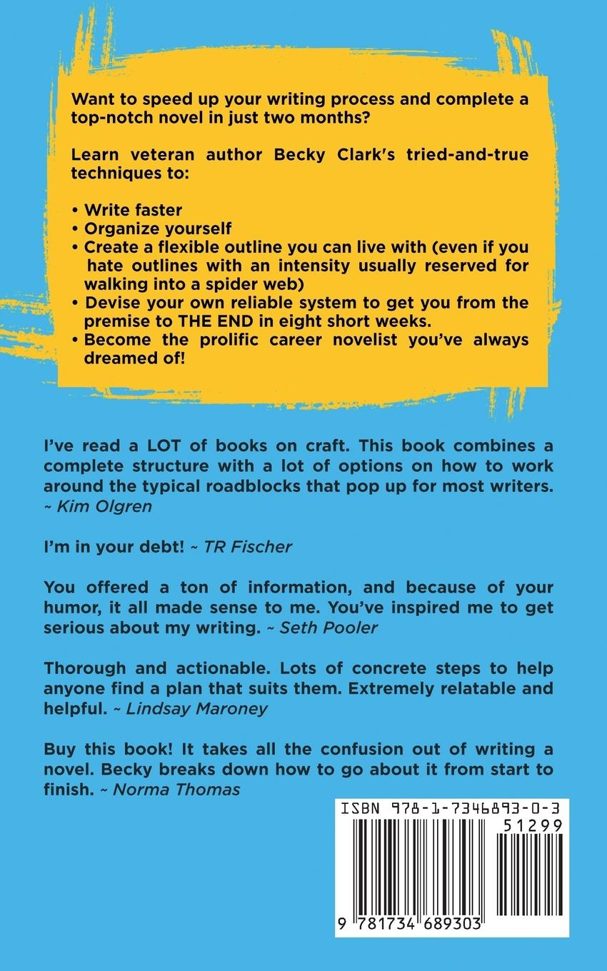 Rückseitencover Eight Weeks to a Complete Novel