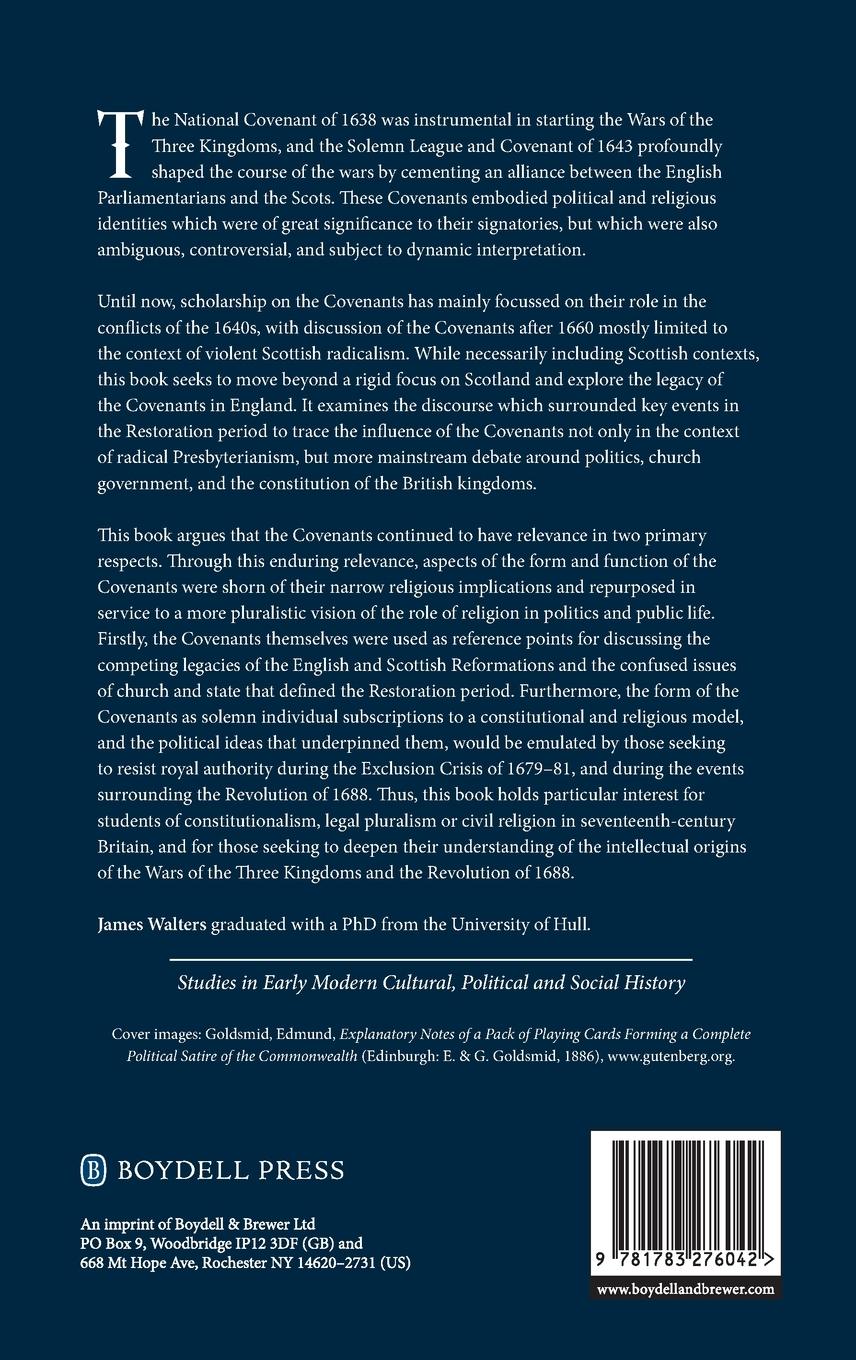 Rückseitencover National Covenant and the Solemn League and Covenant, 1660-1696