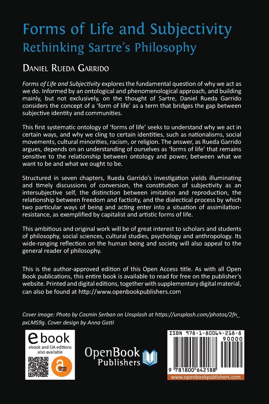 Rückseitencover Forms of Life and Subjectivity