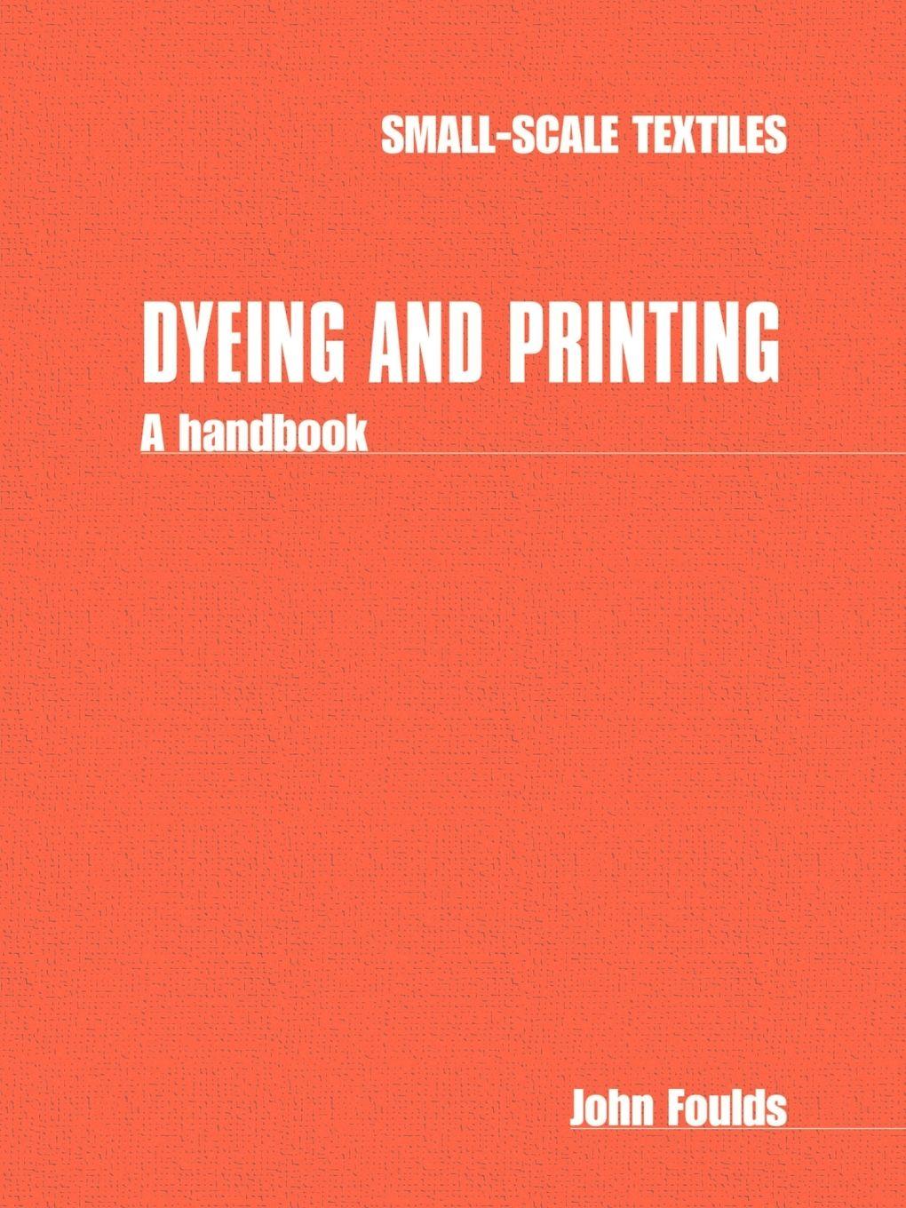 Vorderes Coverbild Dyeing and Printing