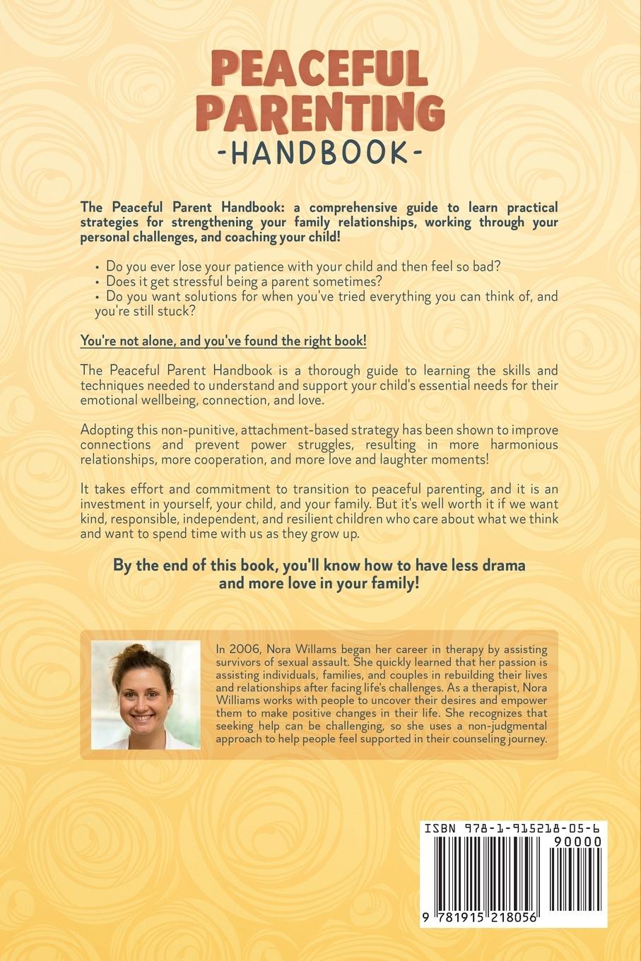 Rückseitencover PEACEFUL PARENTING HANDBOOK