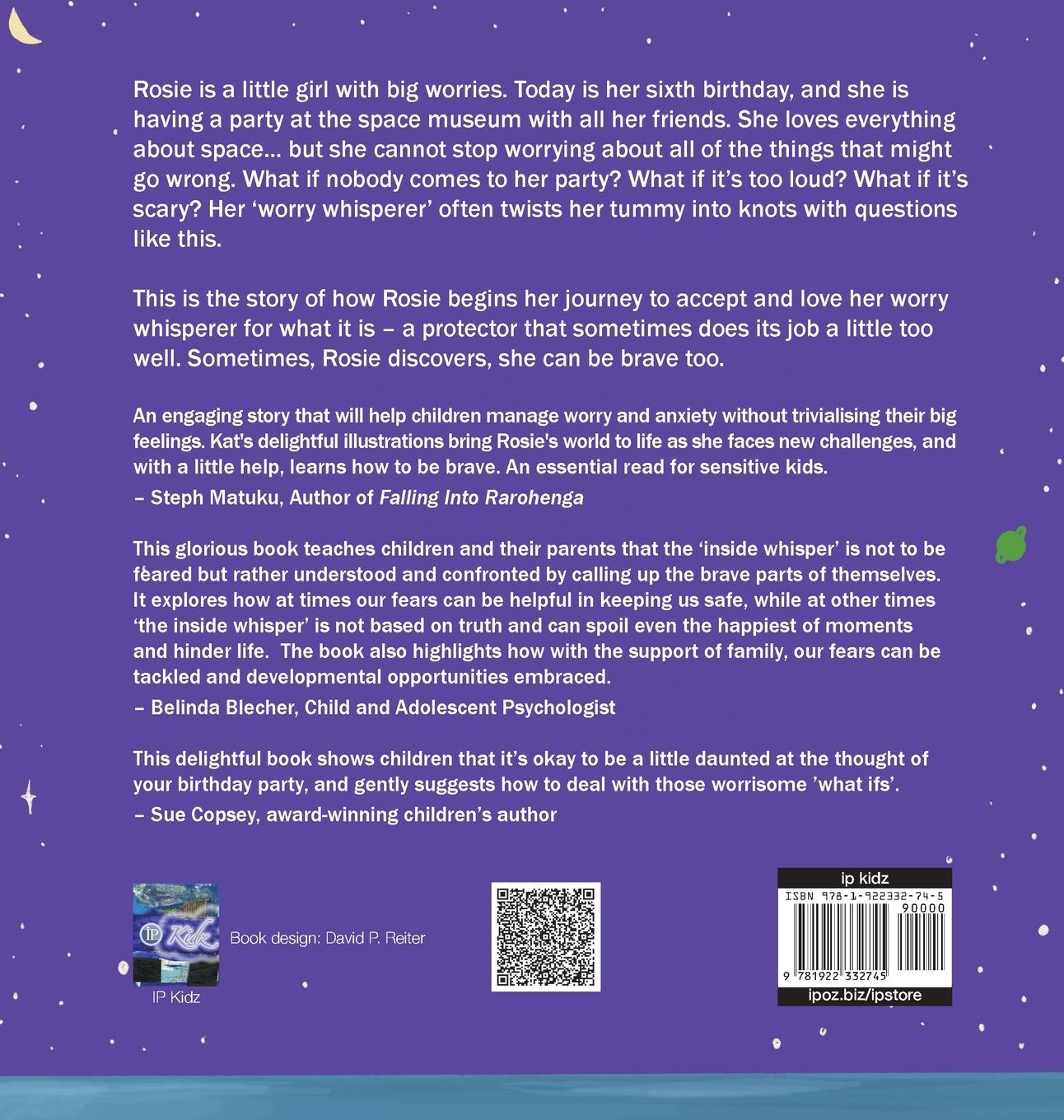 Rückseitencover Rosie and the Worry Whisperer