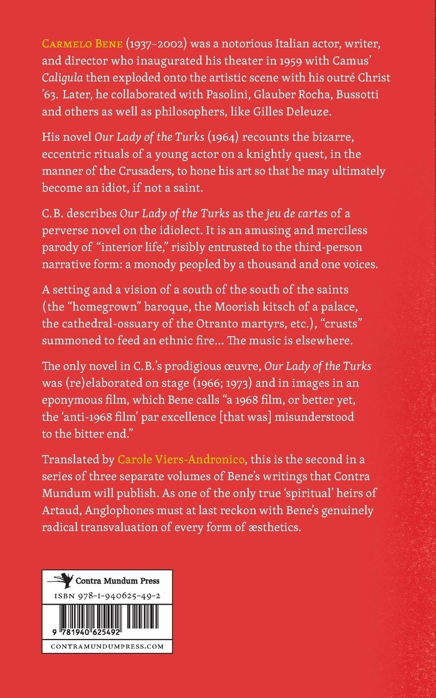 Rückseitencover Our Lady of the Turks