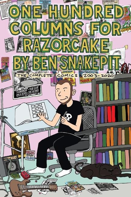 Vorderes Coverbild One Hundred Columns for Razorcake by Ben Snakepit