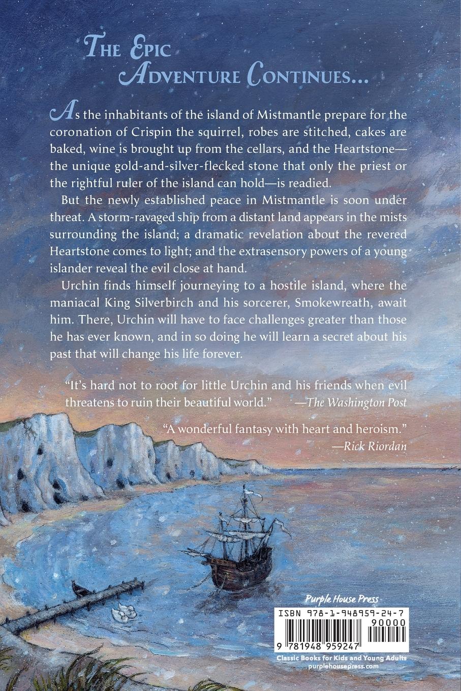 Rückseitencover Urchin and the Heartstone