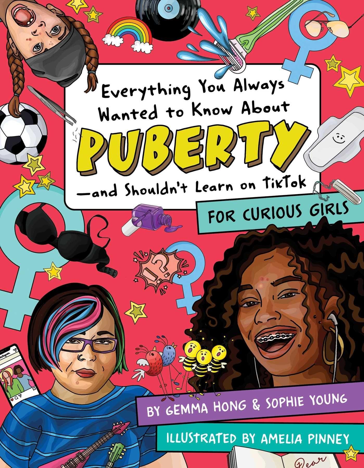 Vorderes Coverbild Everything You Always Wanted to Know about Puberty--And Shouldn't Learn on Tiktok