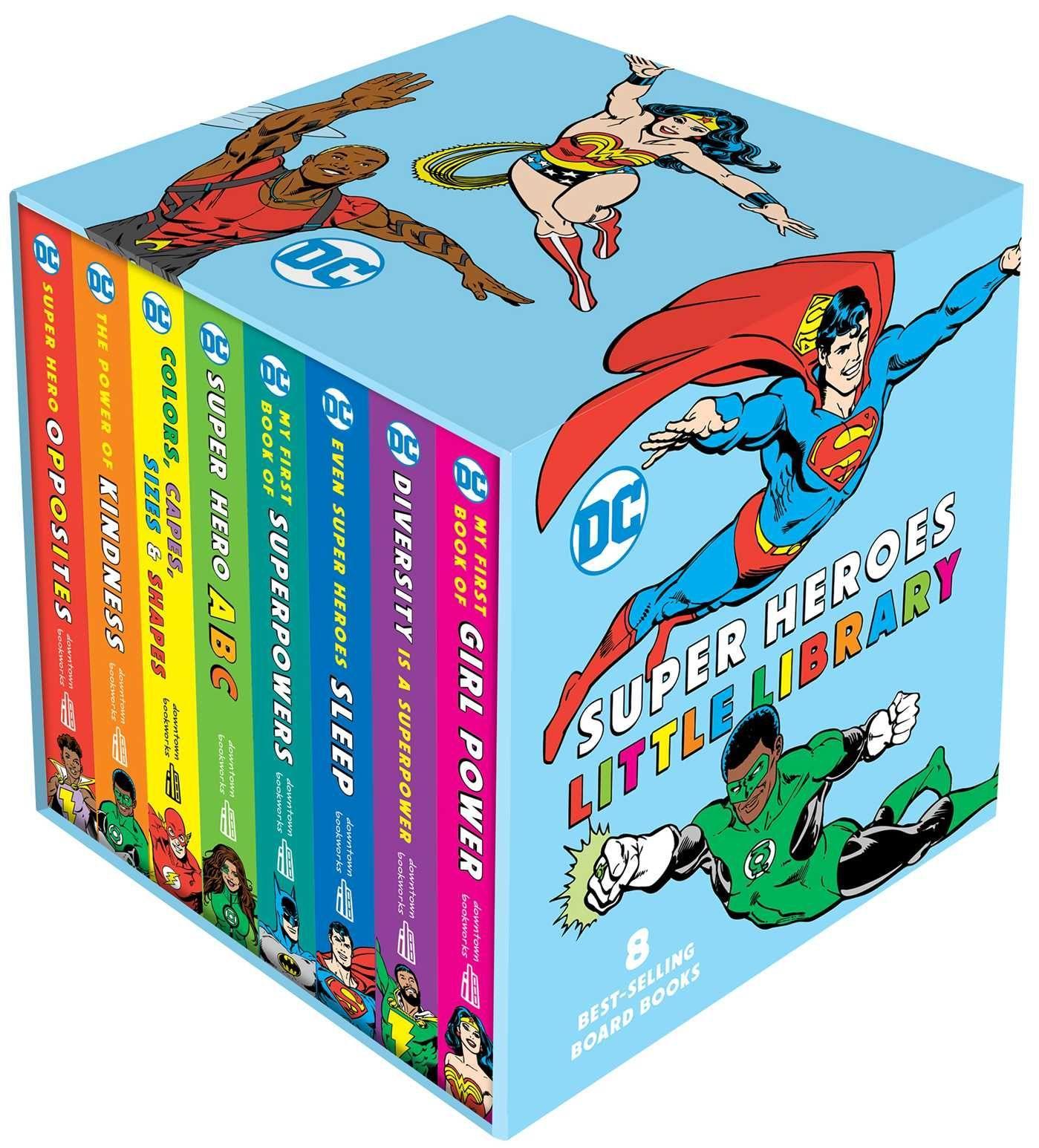 Vorderes Coverbild DC Super Heroes Little Library