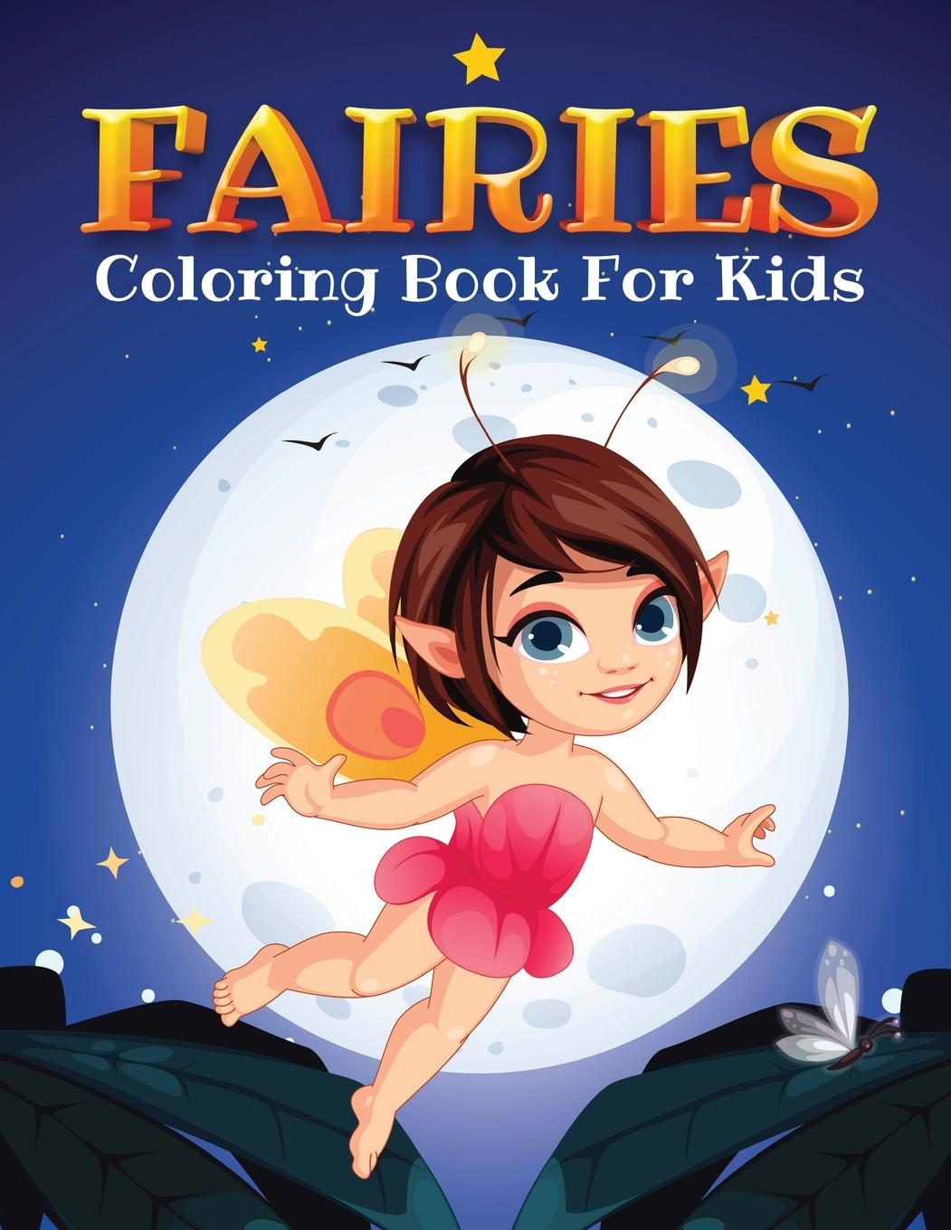 Vorderes Coverbild Fairies Coloring Book for Kids