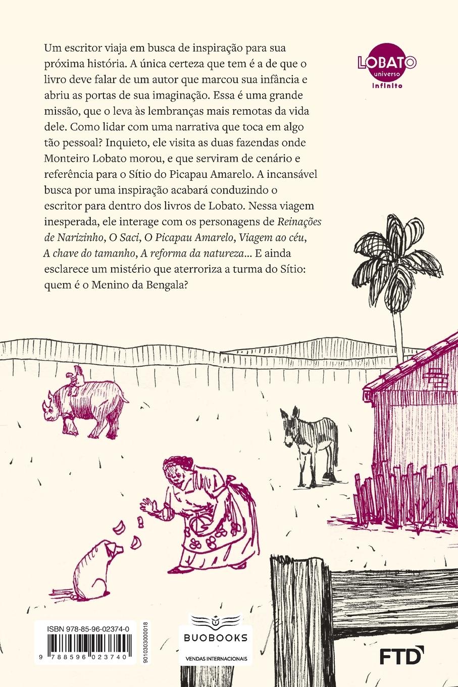 Rückseitencover O menino da Bengala