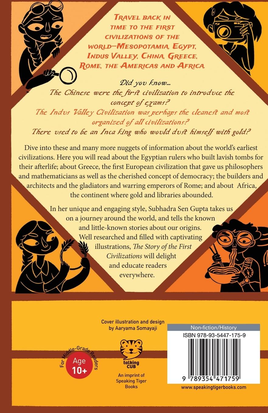 Rückseitencover The Story of the First Civilizations from Mesopotamia to the Aztecs