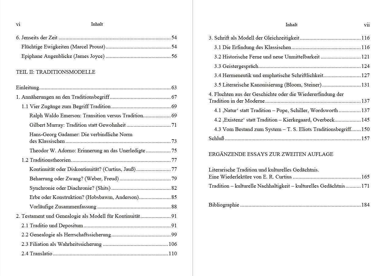 Beispielinhalt (Bild) Zeit und Tradition
