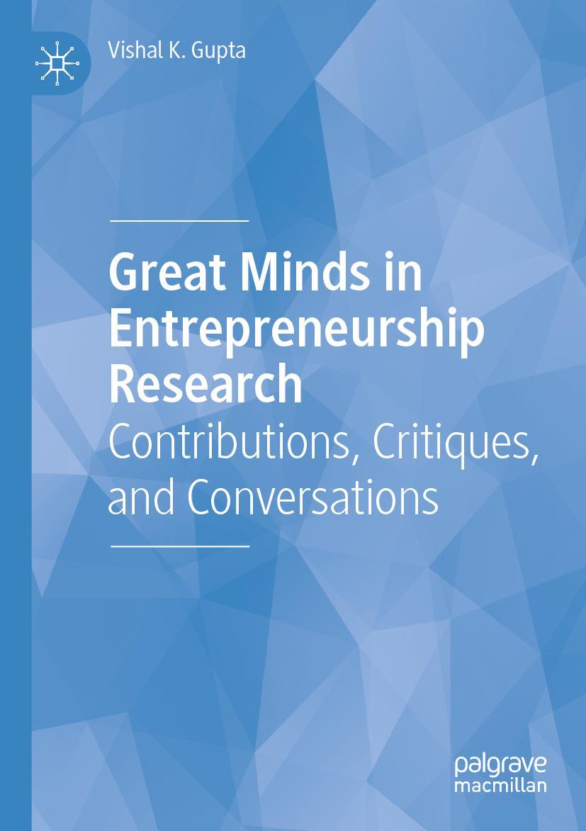 Vorderes Coverbild Great Minds in Entrepreneurship Research