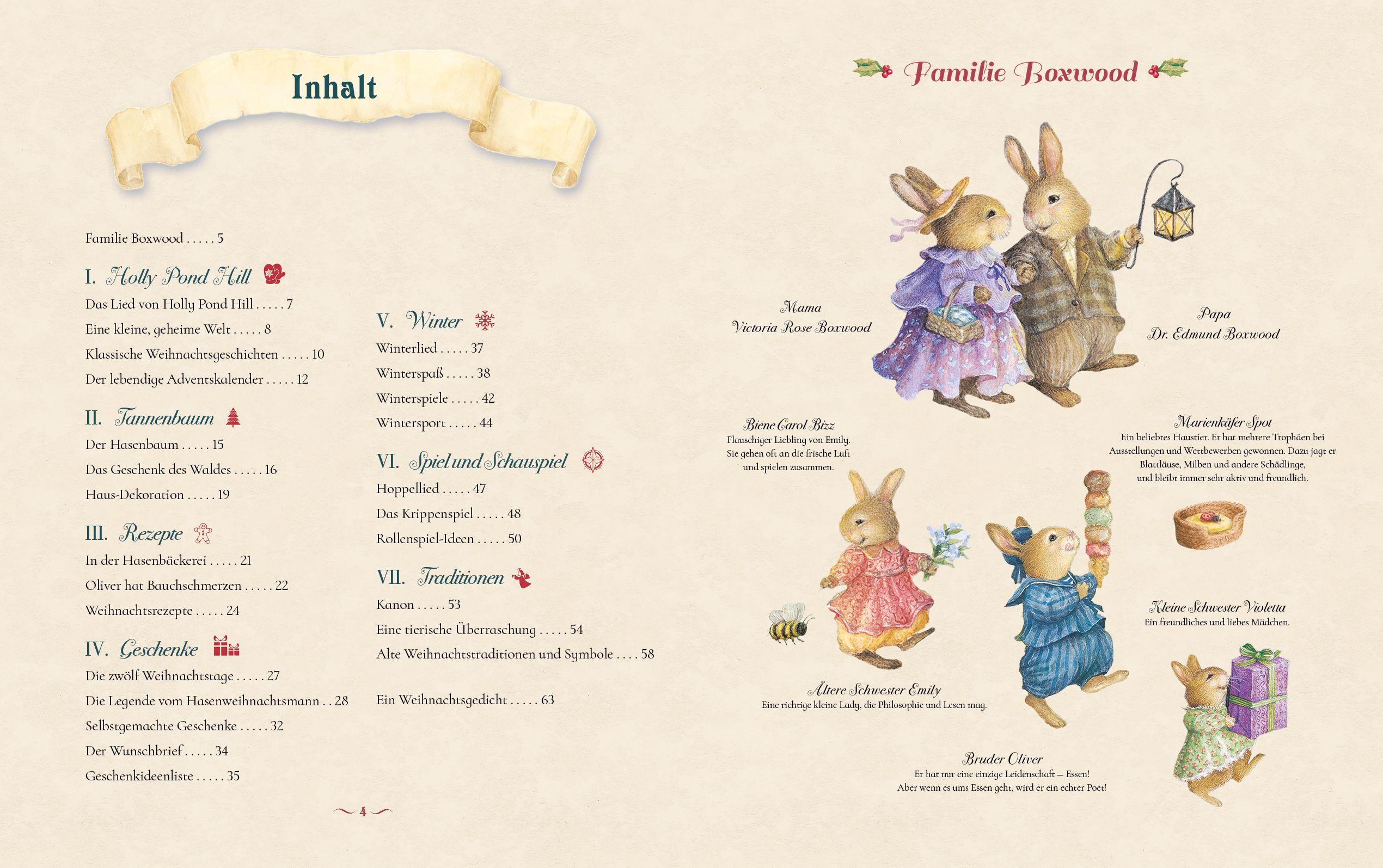 Beispielinhalt (Bild) Weihnachten in Holly Pond Hill