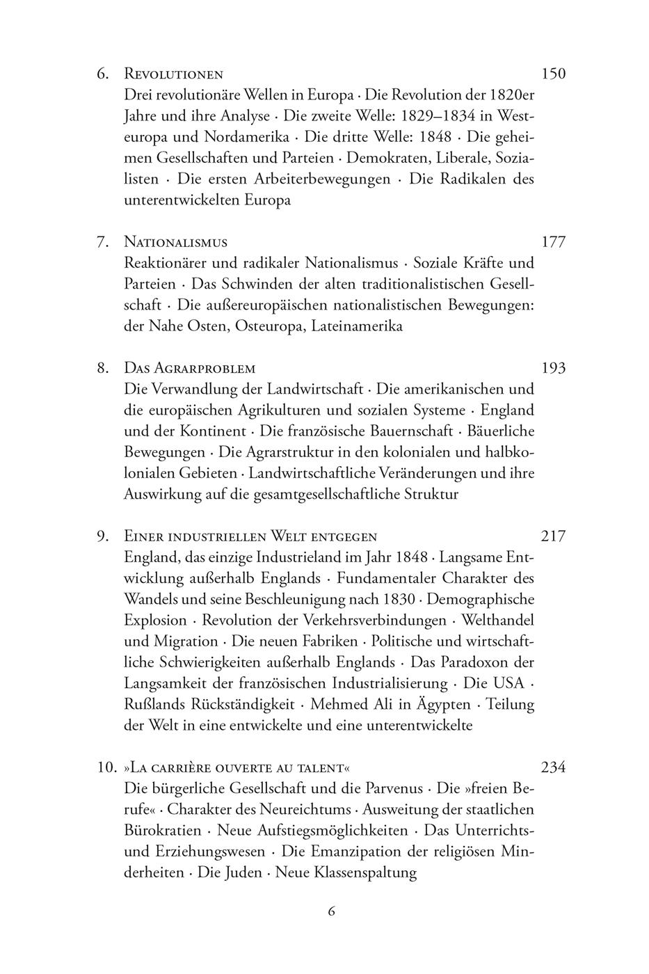 Beispielinhalt (Bild) Eric Hobsbawm: Das lange 19. Jahrhundert