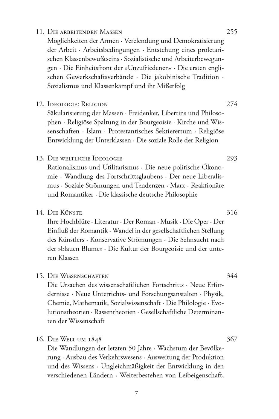 Beispielinhalt (Bild) Eric Hobsbawm: Das lange 19. Jahrhundert