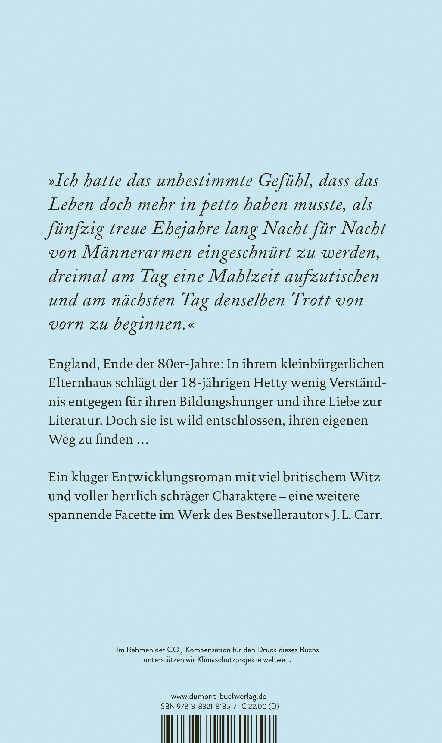 Rückseitencover Leben und Werk der Hetty Beauchamp