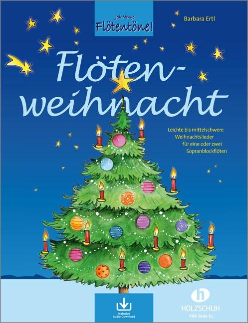 Vorderes Coverbild Flötenweihnacht (mit Audio-Download)