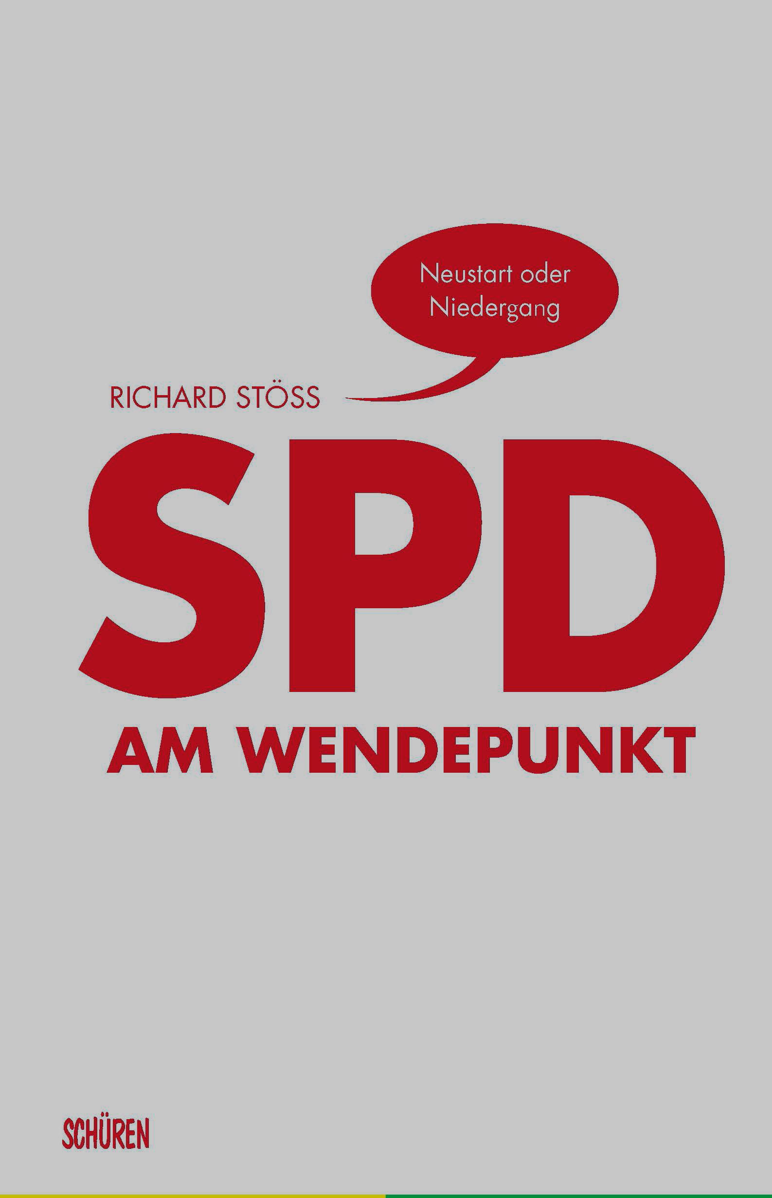 Vorderes Coverbild SPD am Wendepunkt