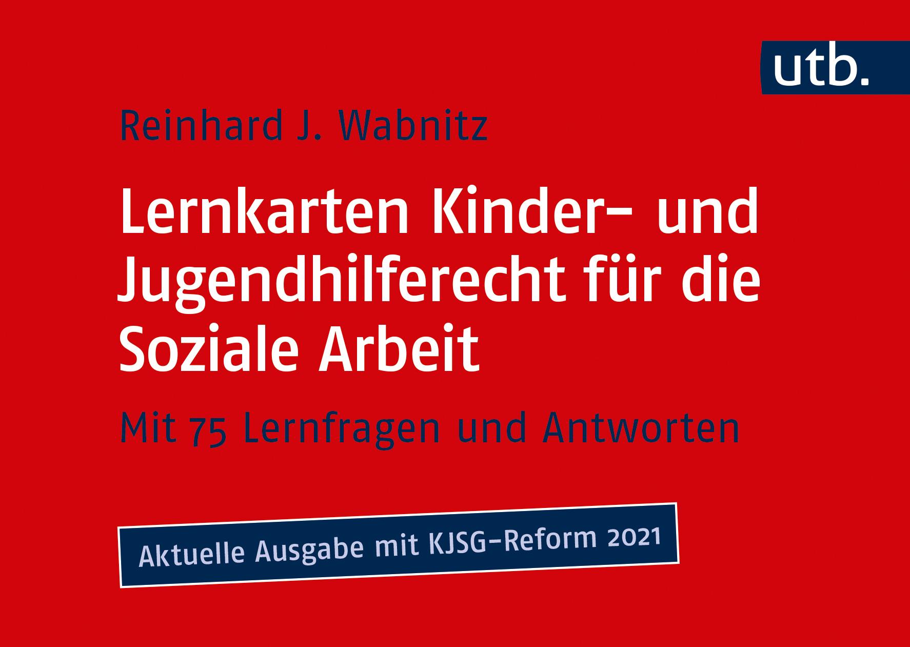 Vorderes Coverbild Lernkarten Kinder- und Jugendhilferecht für die Soziale Arbeit
