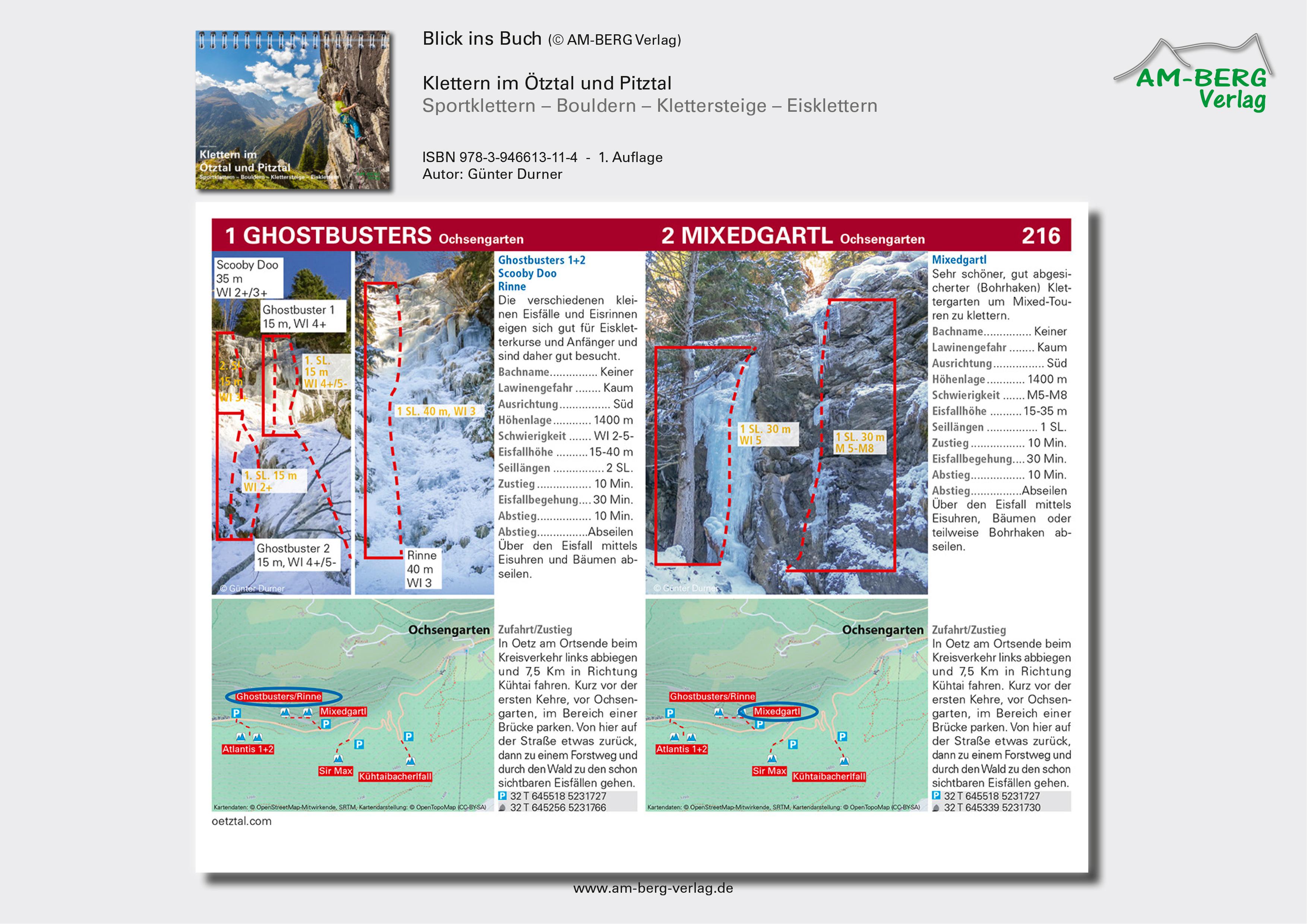 Beispielinhalt (Bild) Klettern im Ötztal und Pitztal