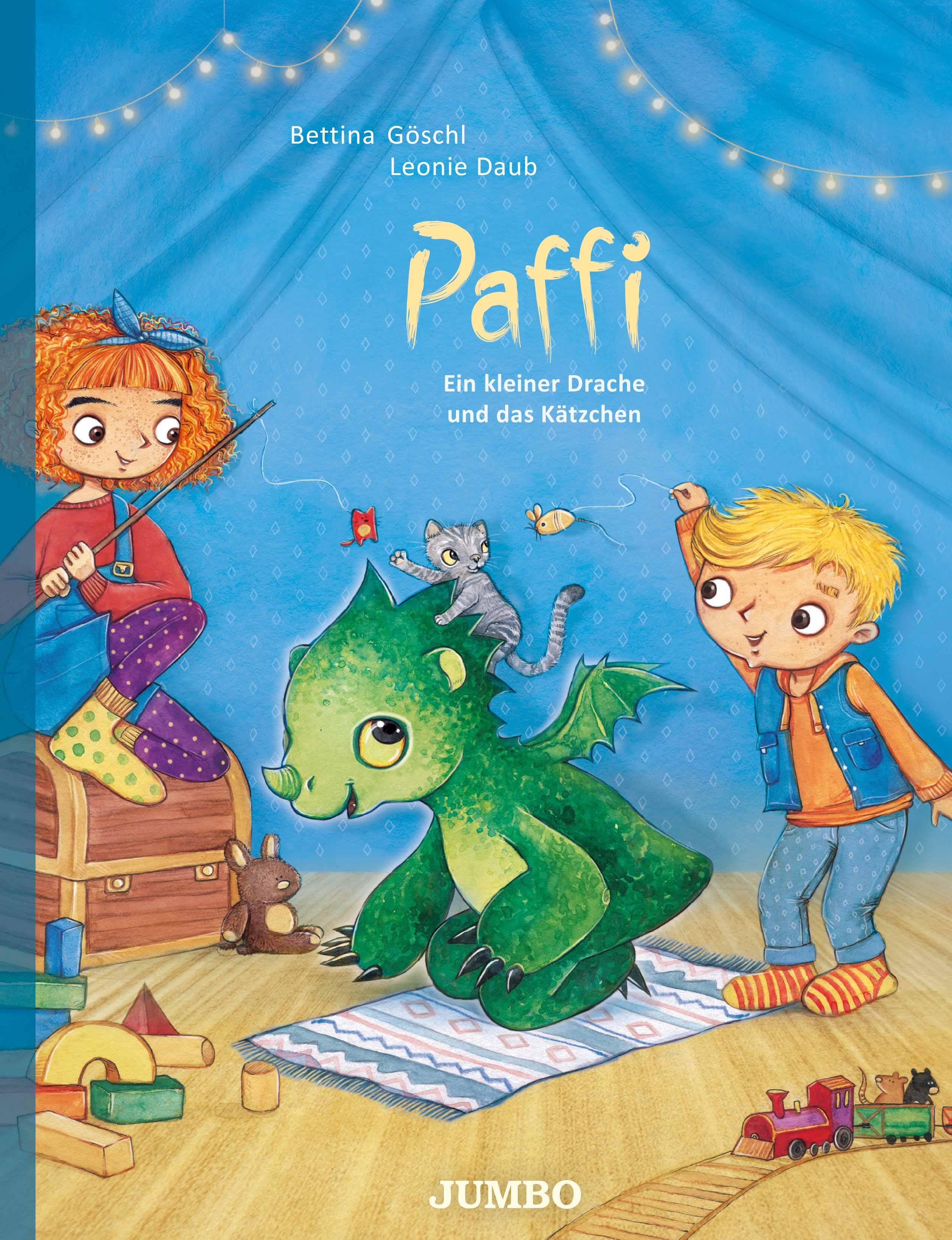 Vorderes Coverbild Paffi. Ein kleiner Drache und das Kätzchen