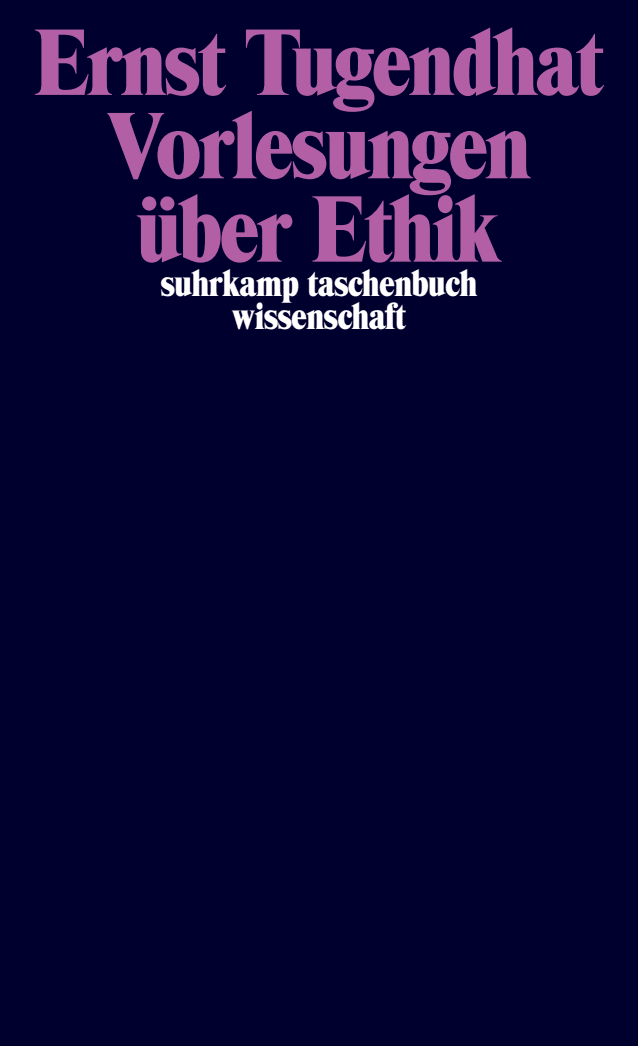 Vorderes Coverbild Vorlesungen über Ethik