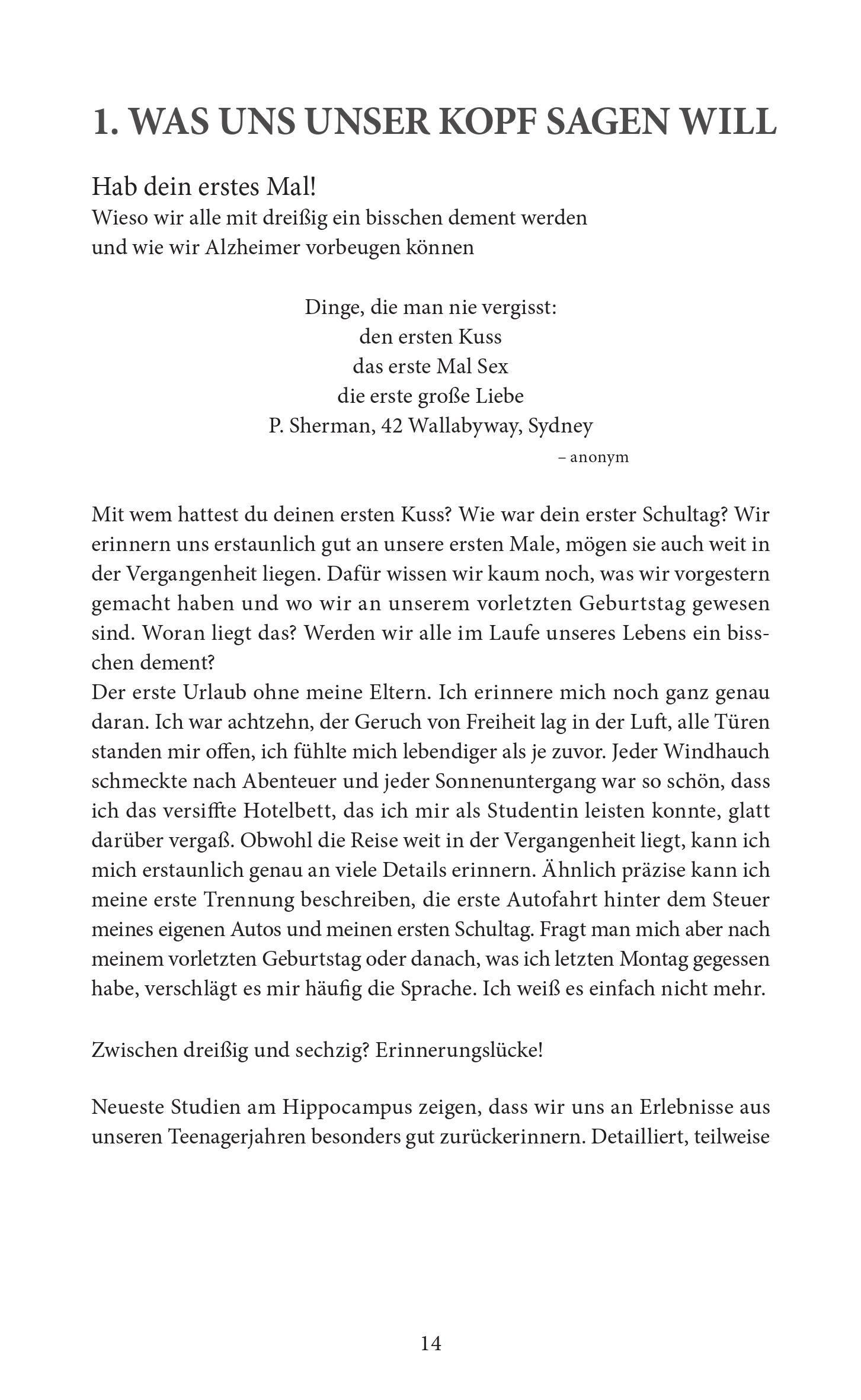 Beispielinhalt (Bild) Hirn to go