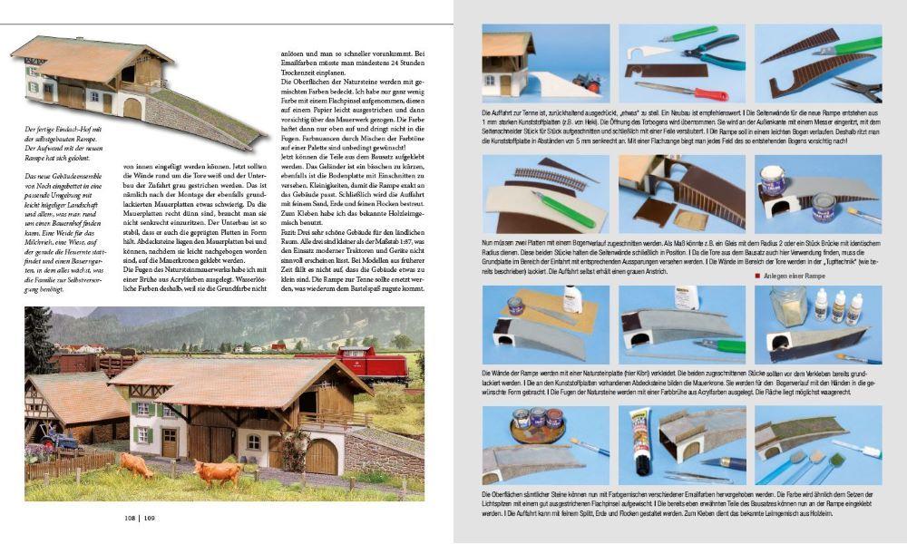 Beispielinhalt (Bild) Modellbahnbau in Perfektion: Landwirtschaft und Bauernhöfe