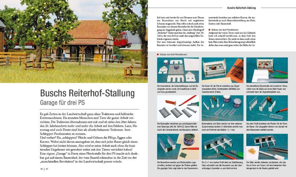 Beispielinhalt (Bild) Modellbahnbau in Perfektion: Landwirtschaft und Bauernhöfe