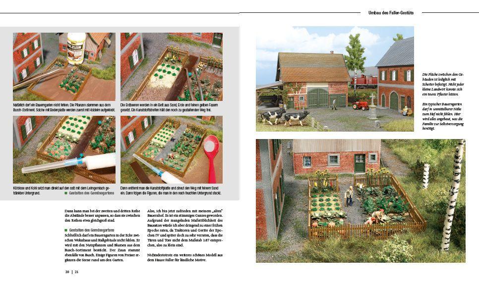 Beispielinhalt (Bild) Modellbahnbau in Perfektion: Landwirtschaft und Bauernhöfe
