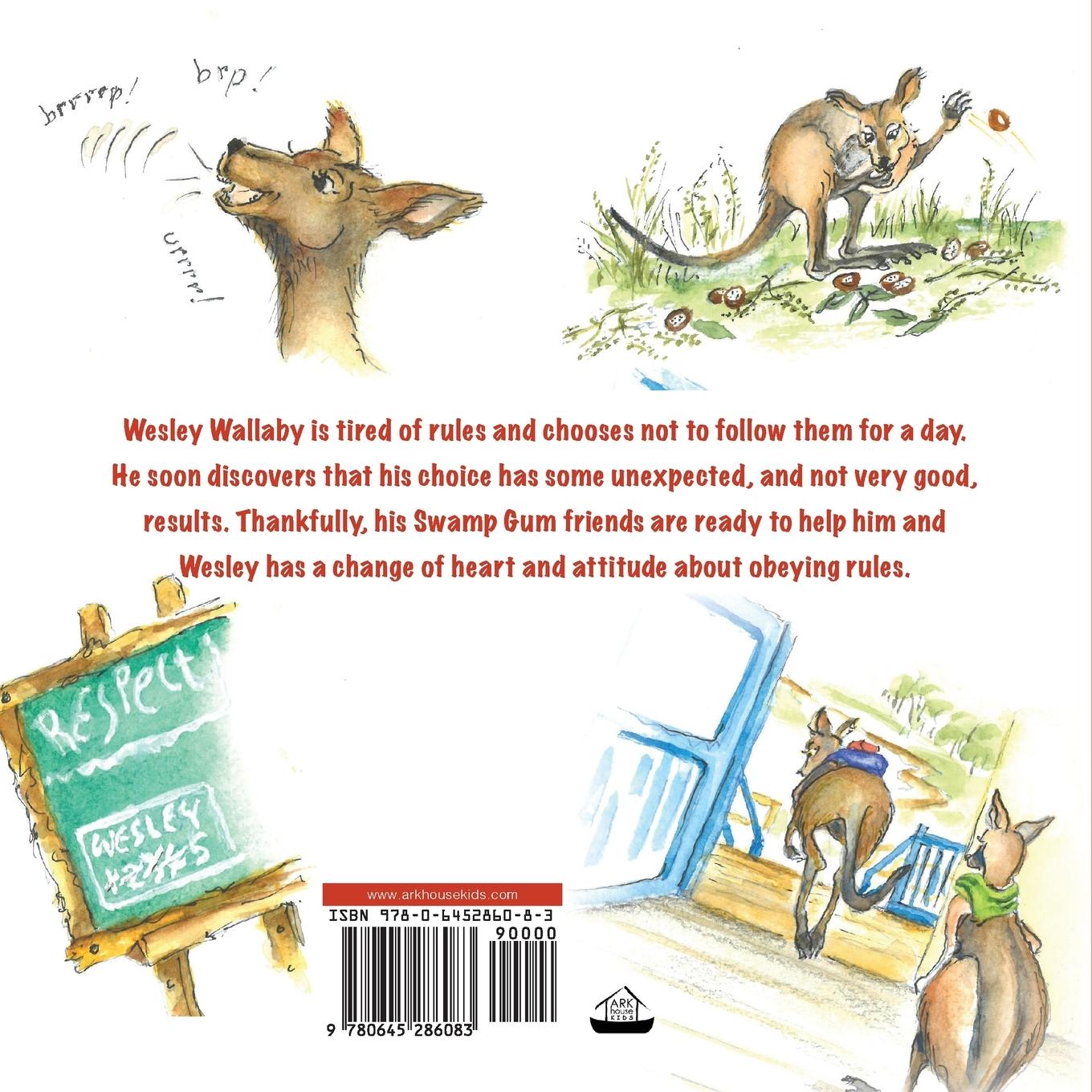 Rückseitencover Wrong Way Wesley!