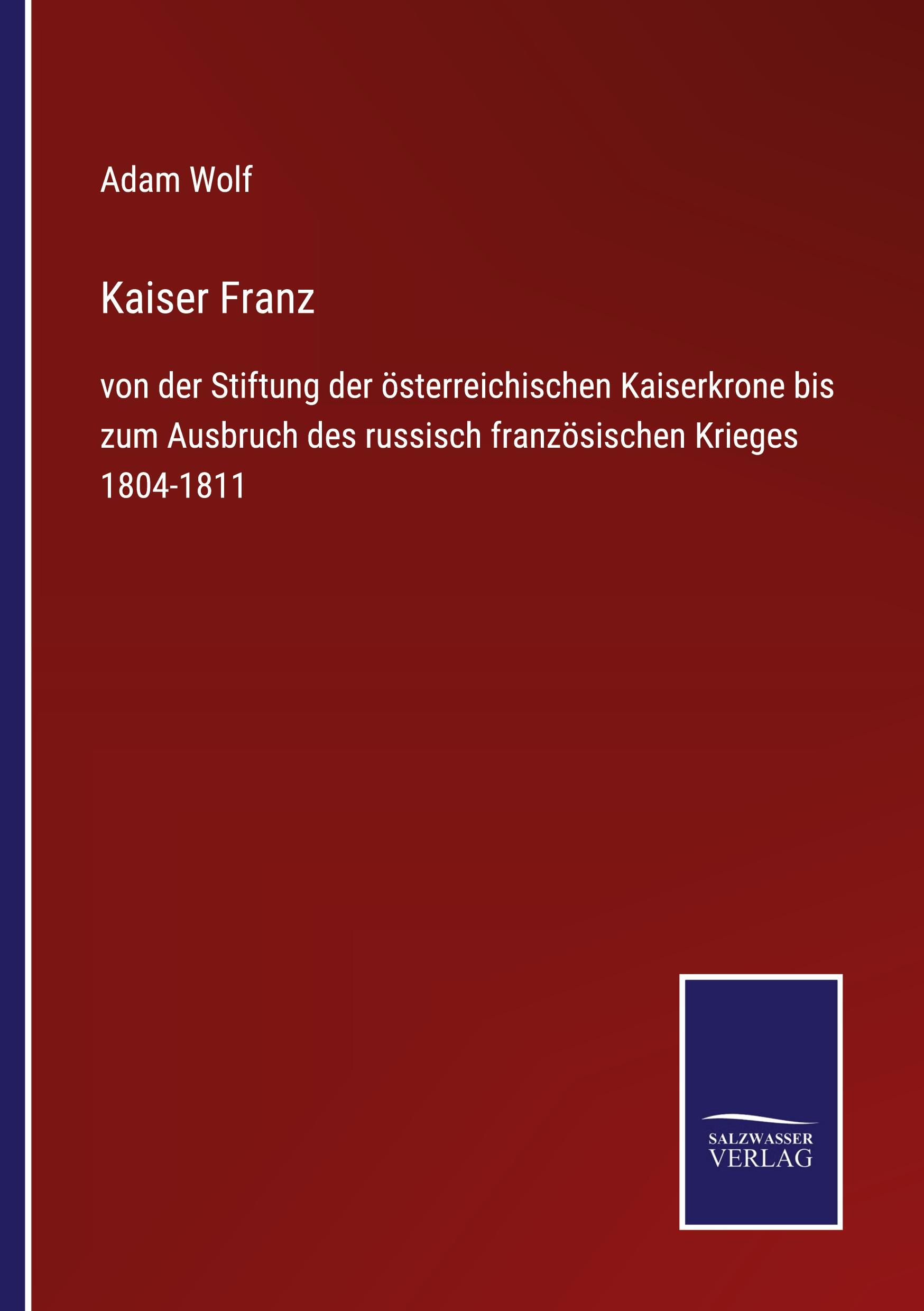 Vorderes Coverbild Kaiser Franz