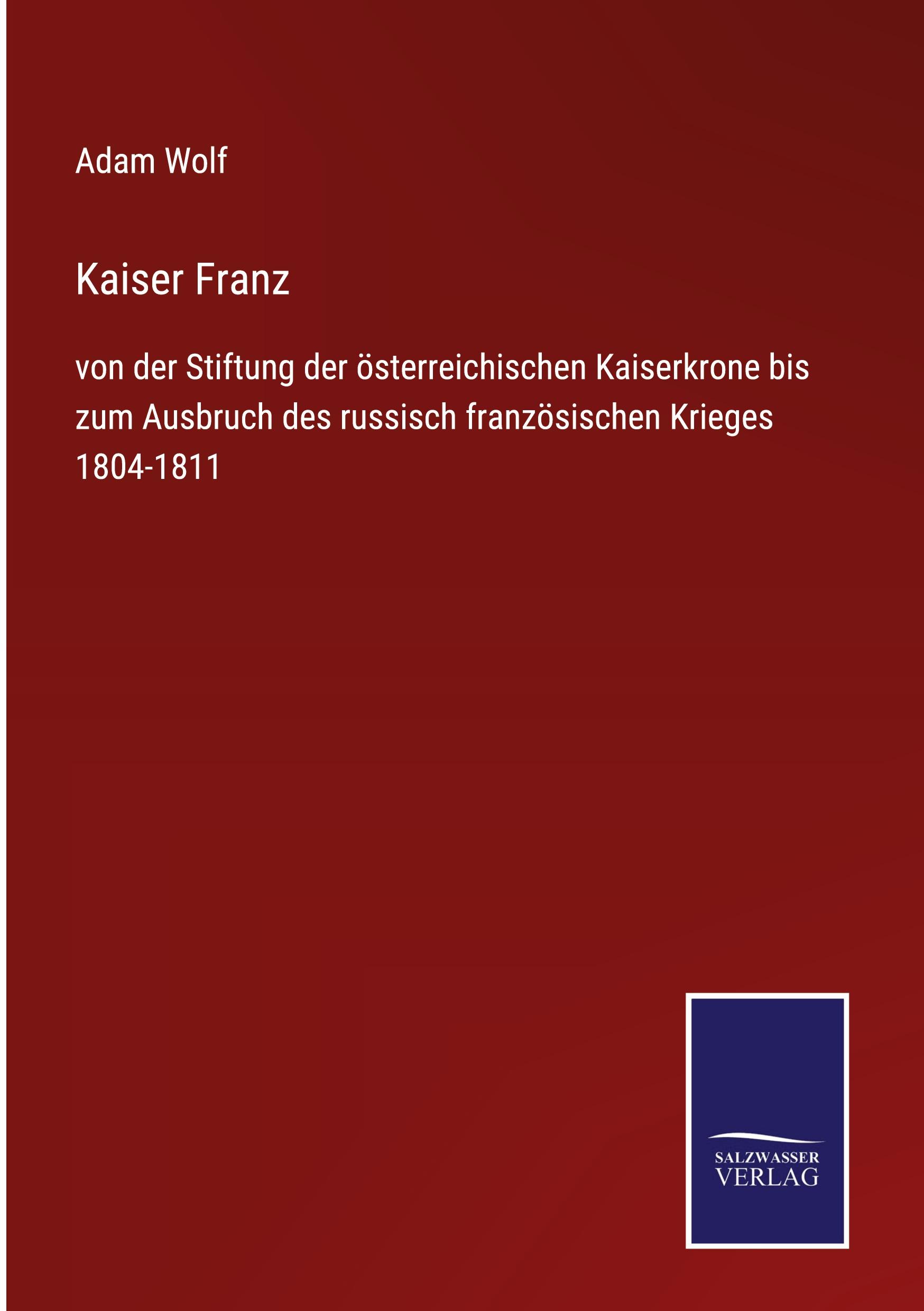 Vorderes Coverbild Kaiser Franz