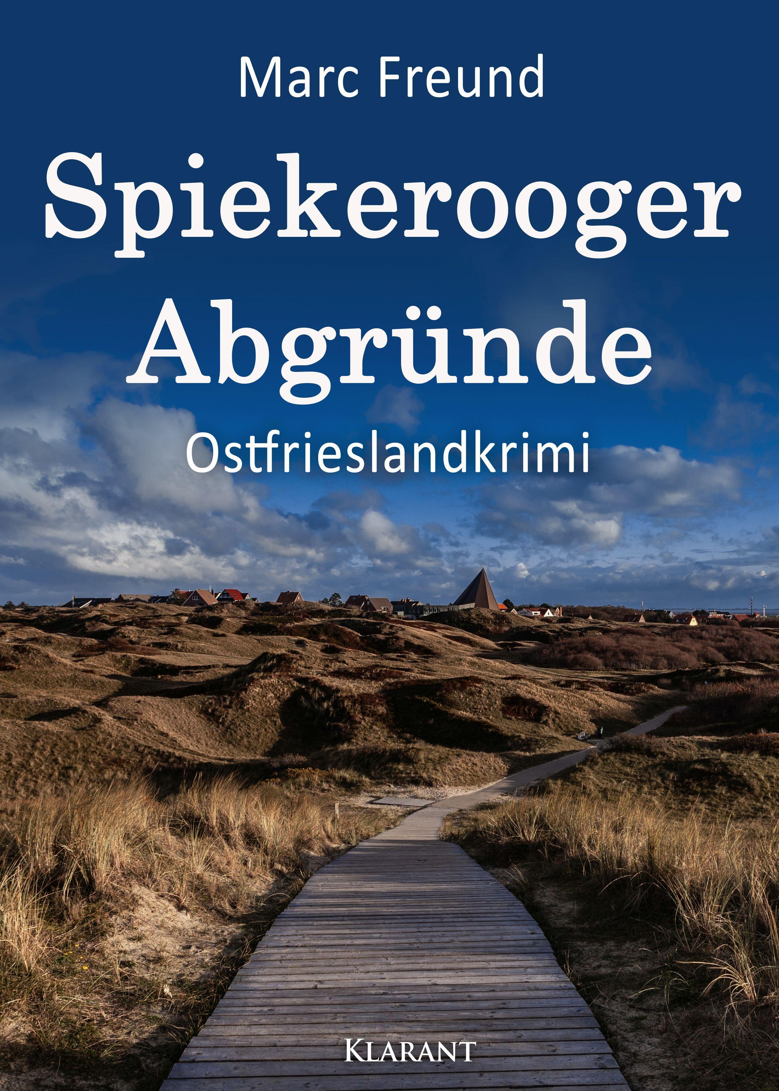 Vorderes Coverbild Spiekerooger Abgründe. Ostfrieslandkrimi