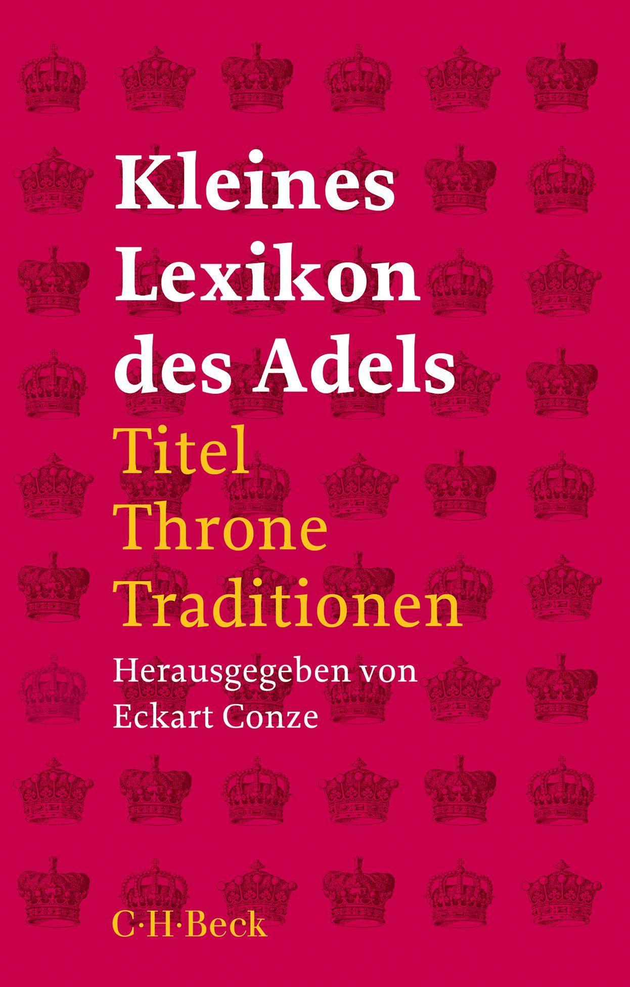 Vorderes Coverbild Kleines Lexikon des Adels
