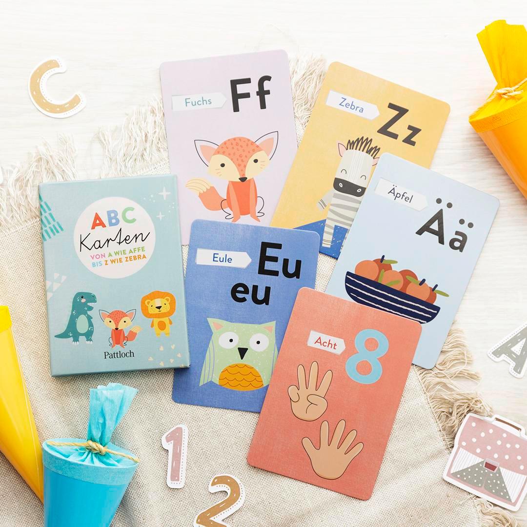 Beispielinhalt (Bild) Schulkind! ABC-Karten