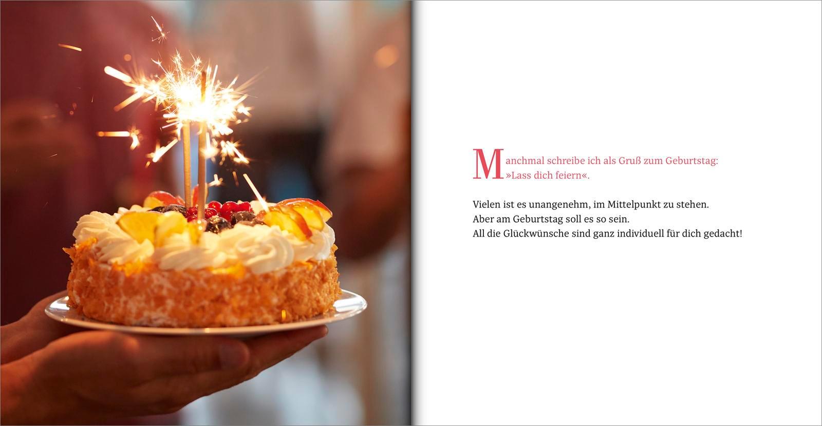 Beispielinhalt (Bild) Herzlichen Glückwunsch zum Geburtstag