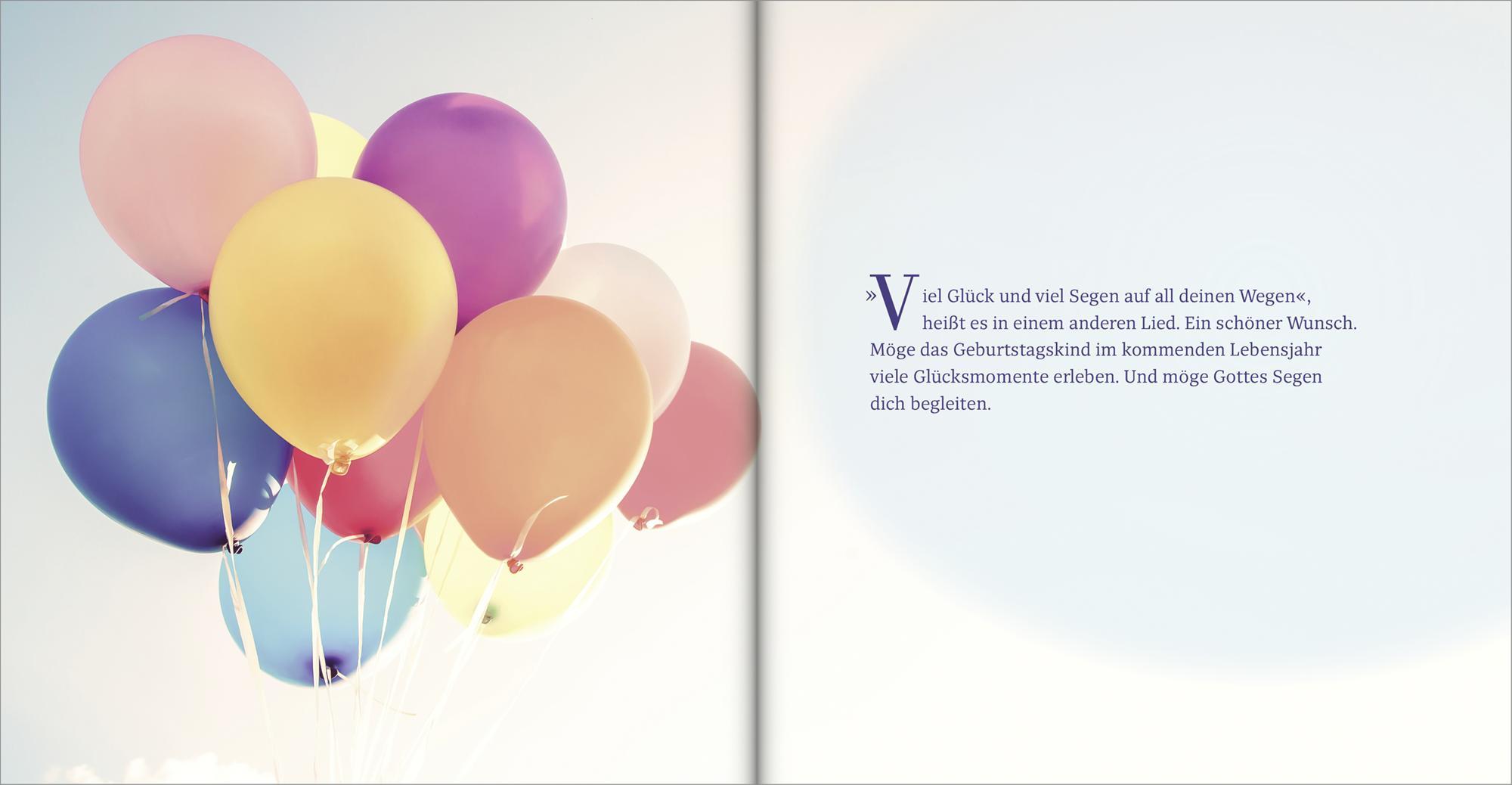 Beispielinhalt (Bild) Herzlichen Glückwunsch zum Geburtstag
