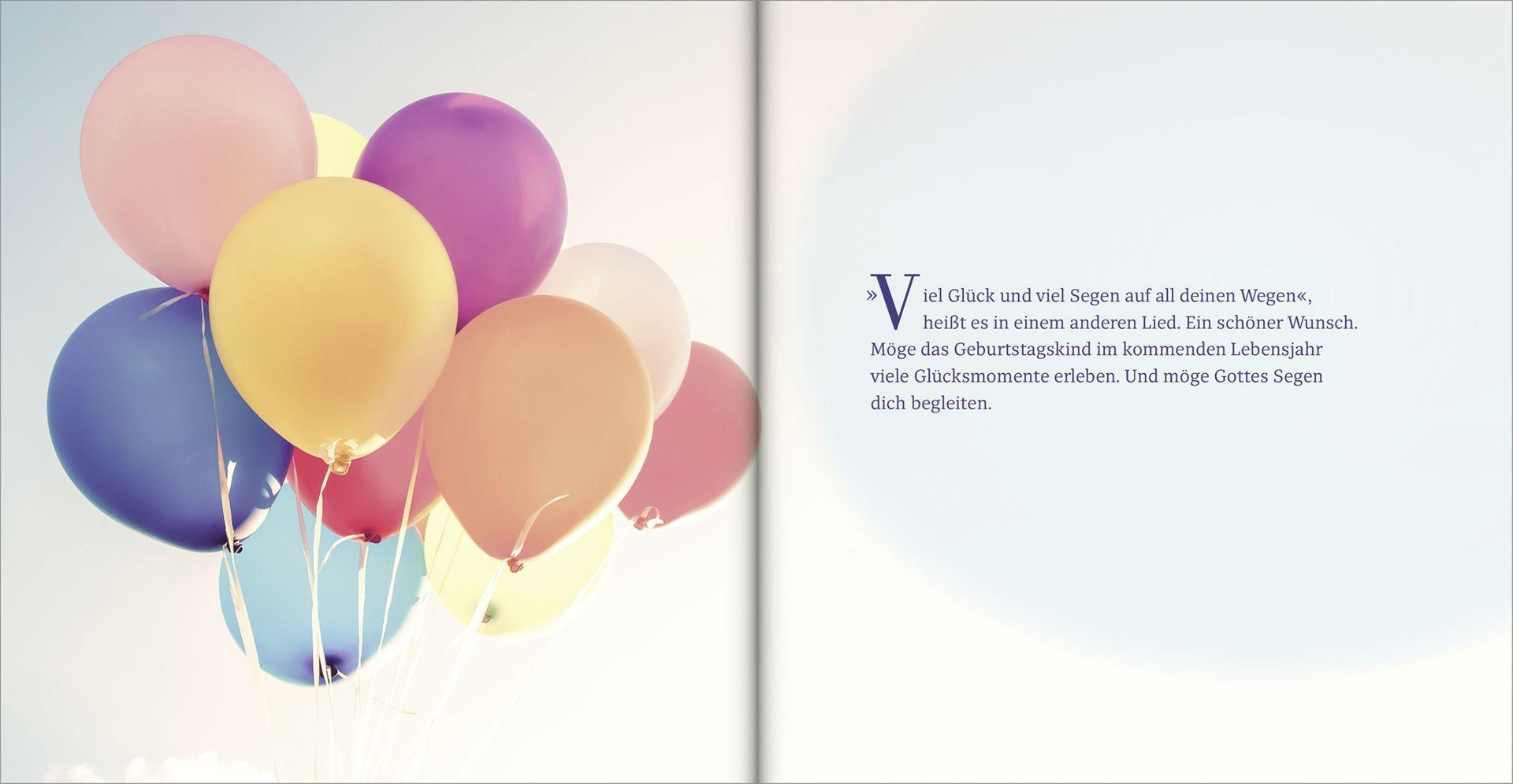 Beispielinhalt (Bild) Herzlichen Glückwunsch zum Geburtstag