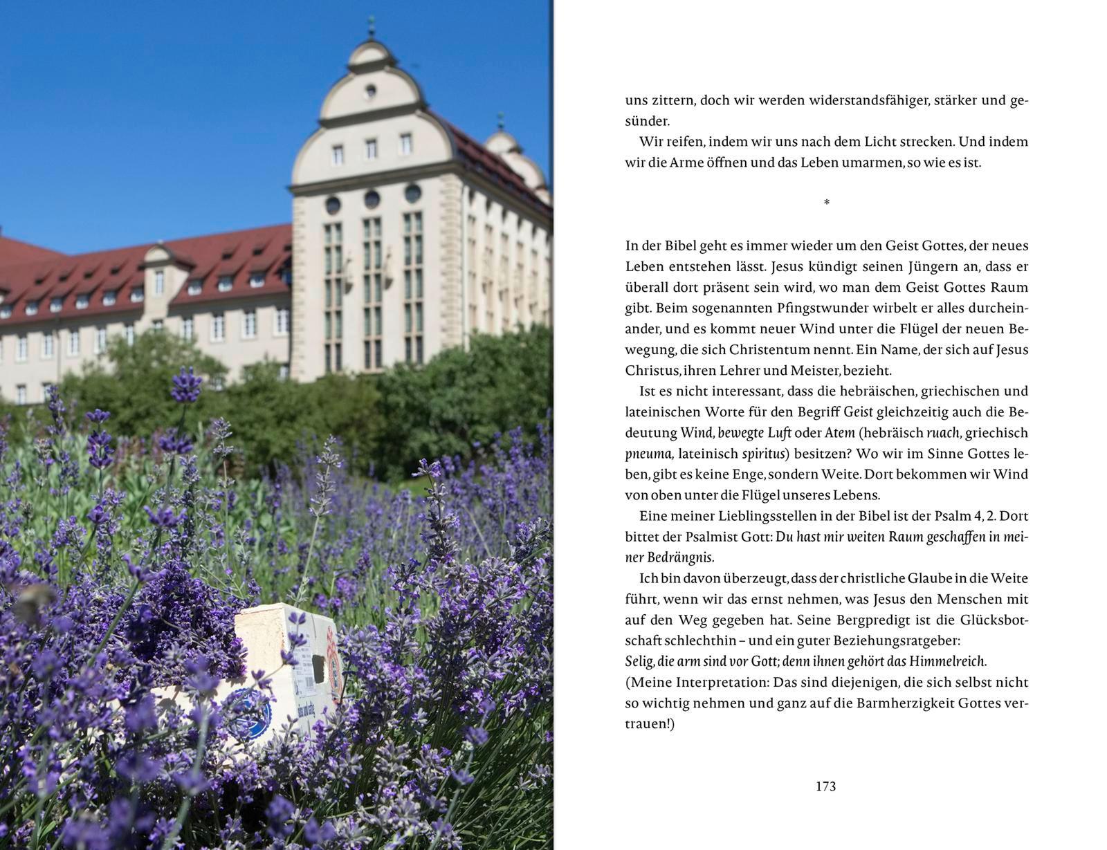 Beispielinhalt (Bild) Das Glück wächst im Garten