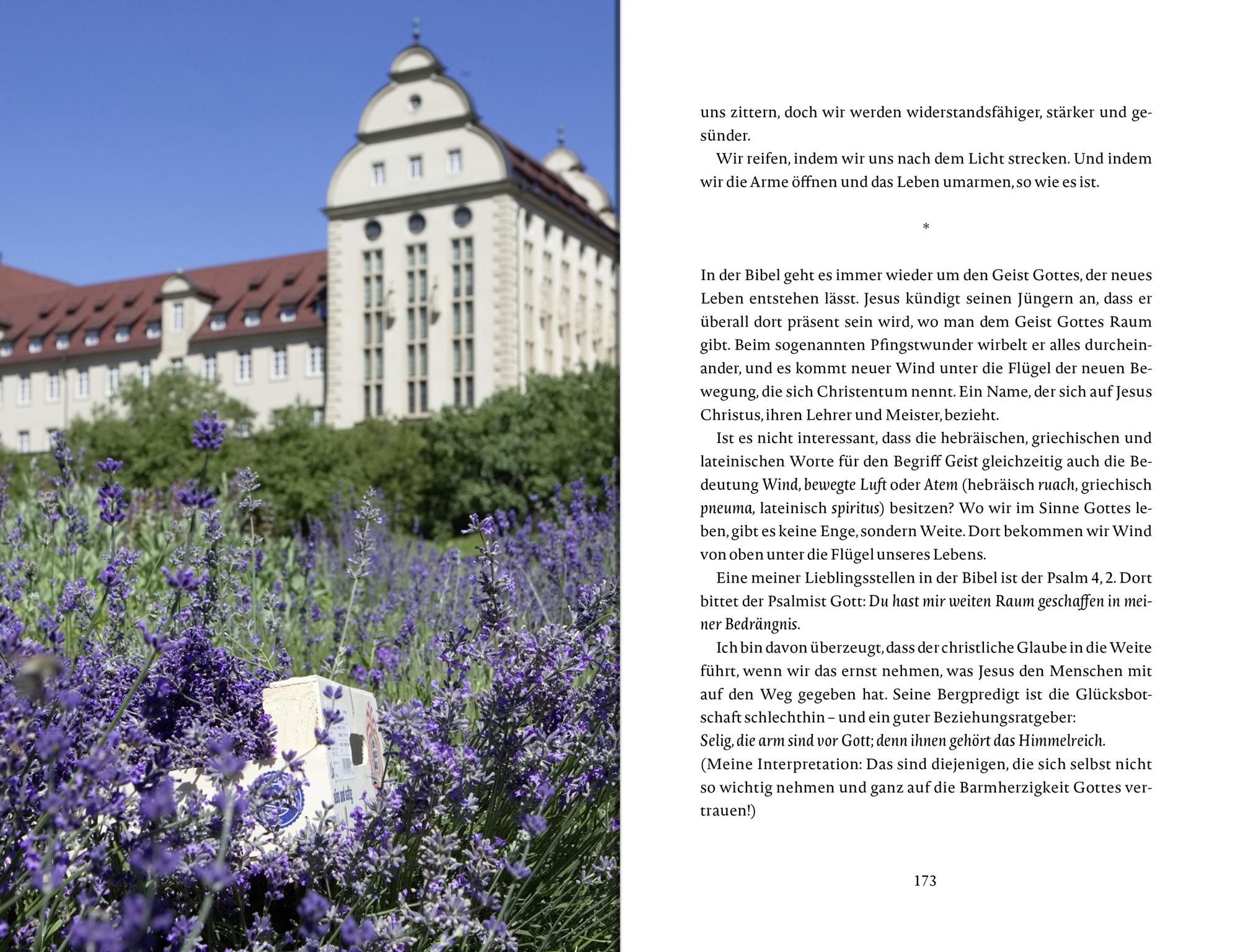 Beispielinhalt (Bild) Das Glück wächst im Garten