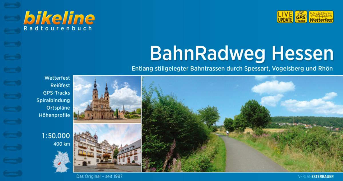 Vorderes Coverbild BahnRadweg Hessen