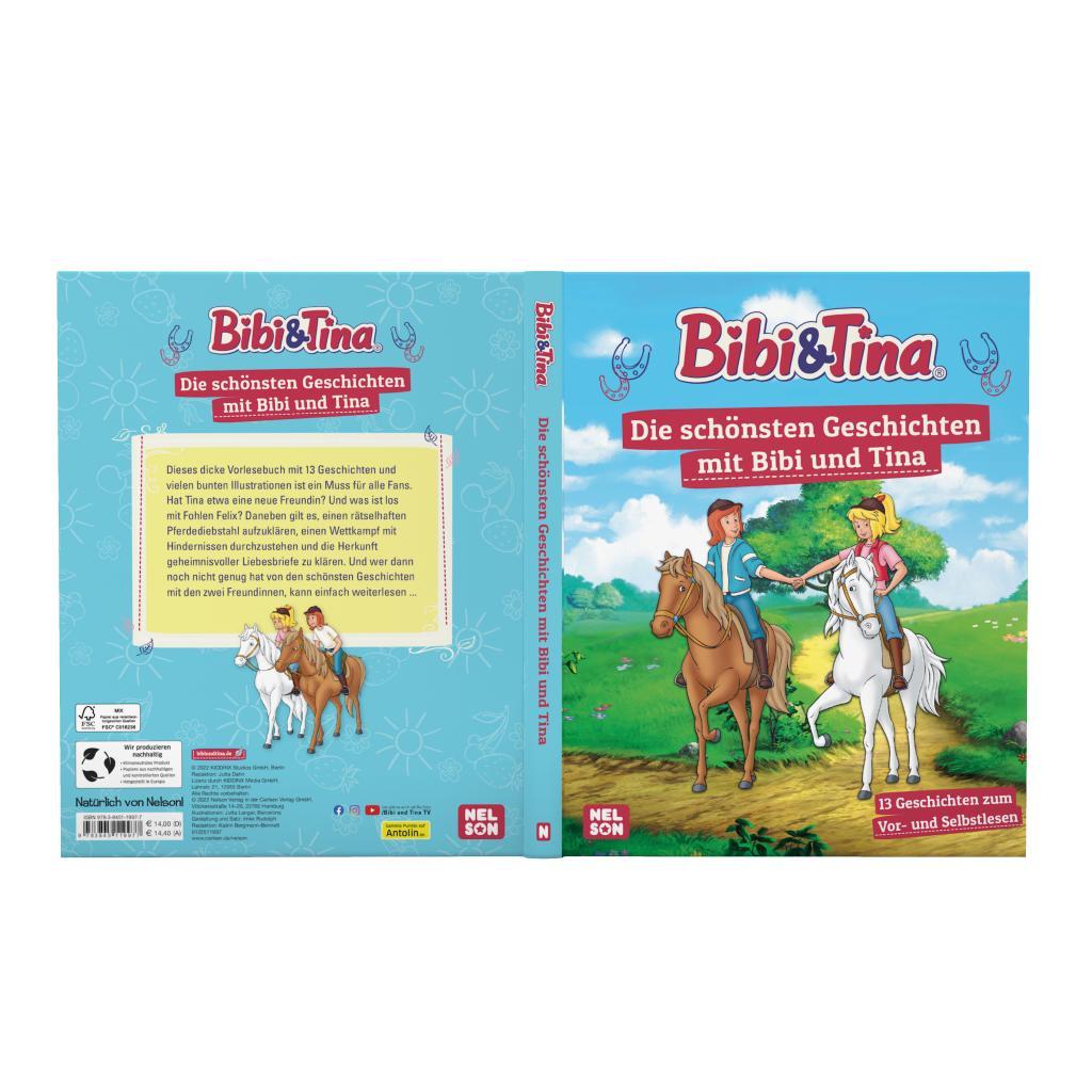 Beispielinhalt (Bild) Bibi und Tina: Die schönsten Geschichten mit Bibi und Tina